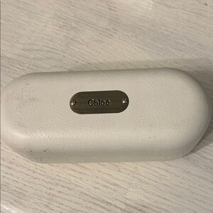 Chloe Glasses Case in Cream